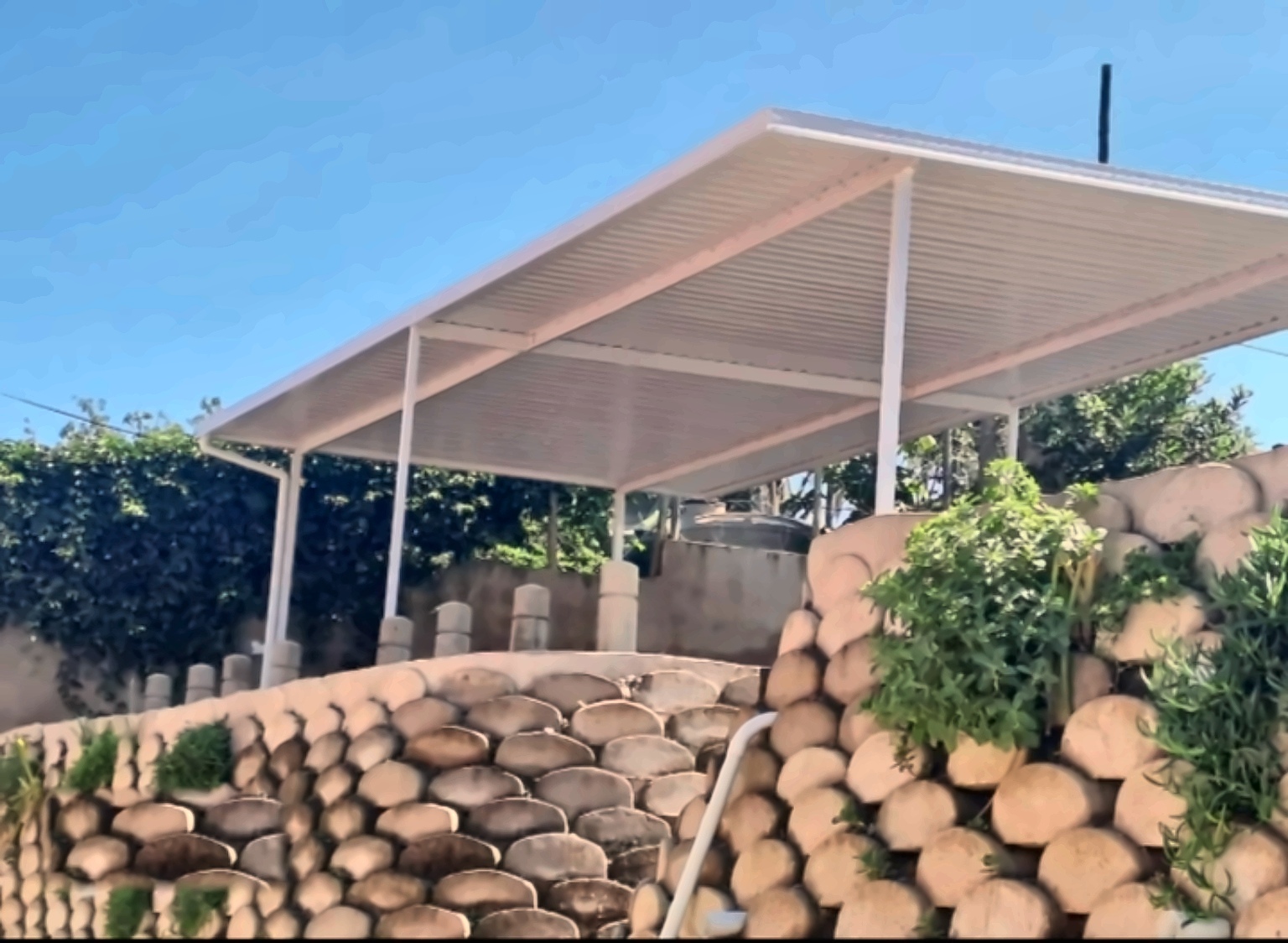 Best Choice carport and awning project