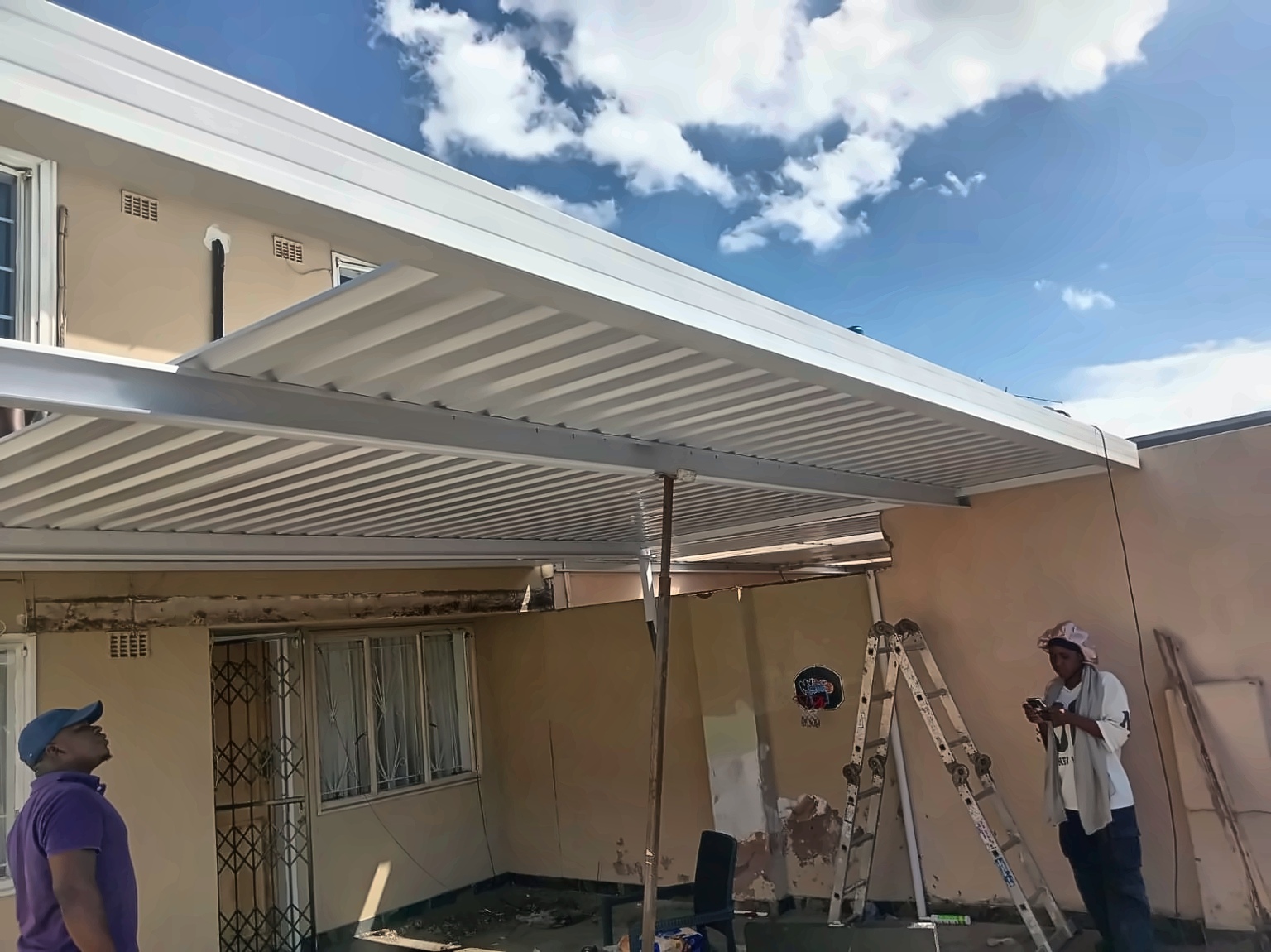 Best Choice completed outdoor structure installation